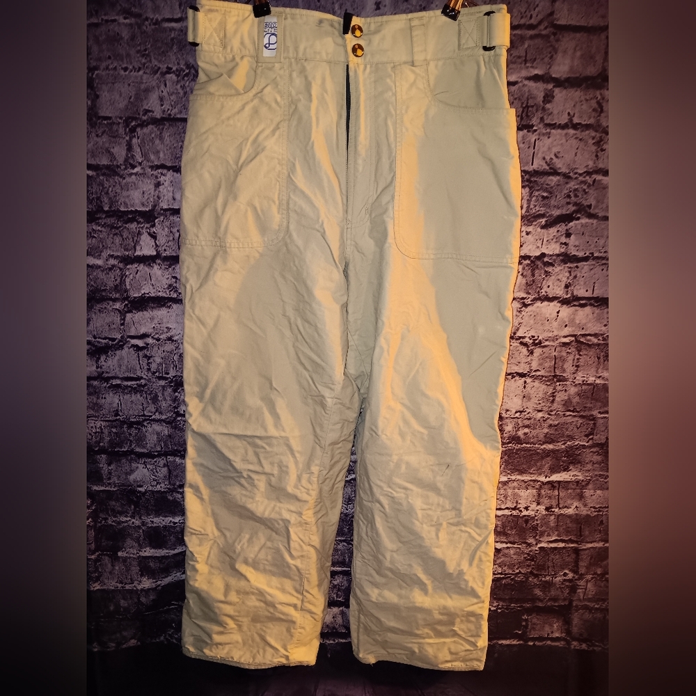 Burton Bio-lite Tan Snowbaord Pants s Large